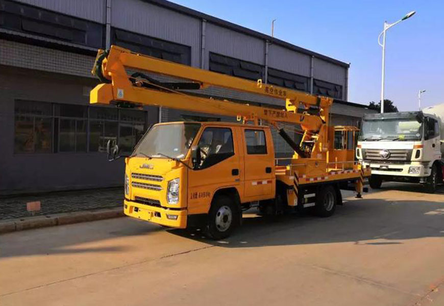 國(guó)六江鈴雙排座14米16米高空作業(yè)車(chē)